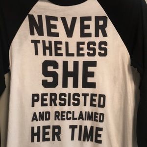 Feminist Baseball Tee